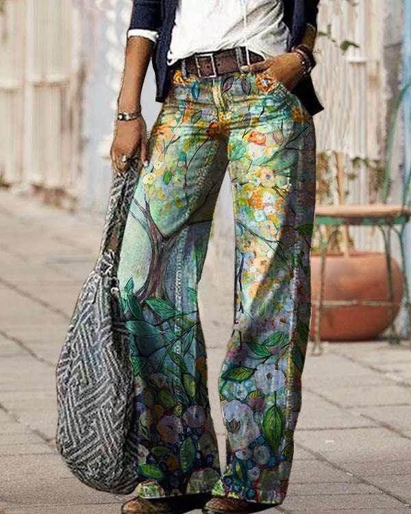 3D Pattern Low Waist Loose Fit Jeans Women - ZA-Zola