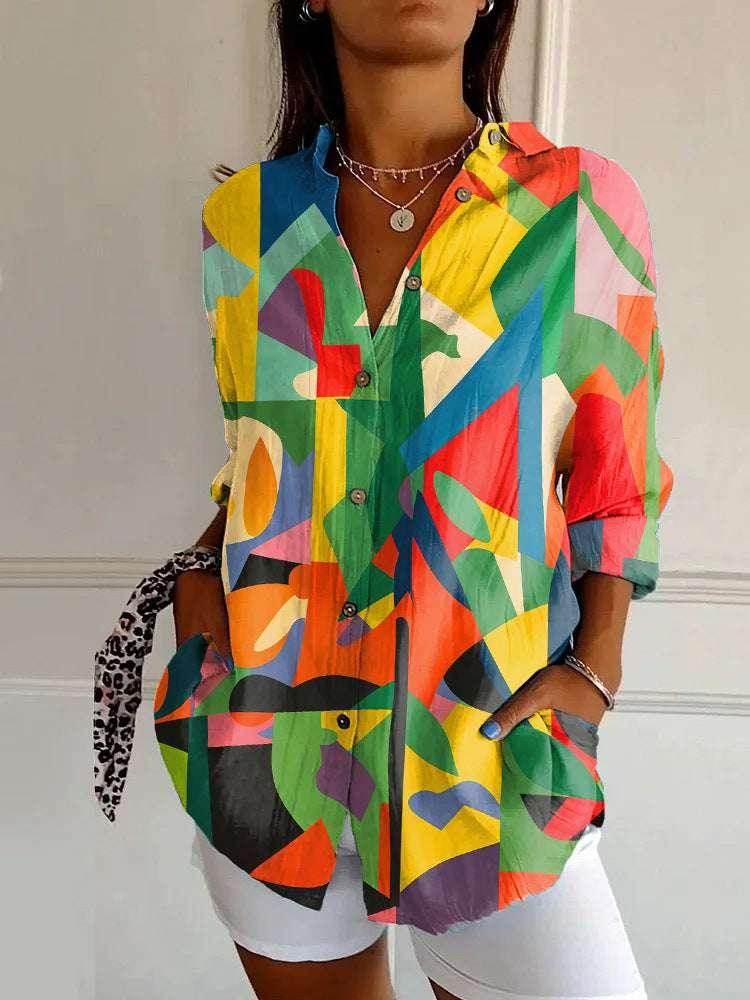 3D Floral Print Summer Shirt - S to 5XL | ZA-Zola - ZA-Zola