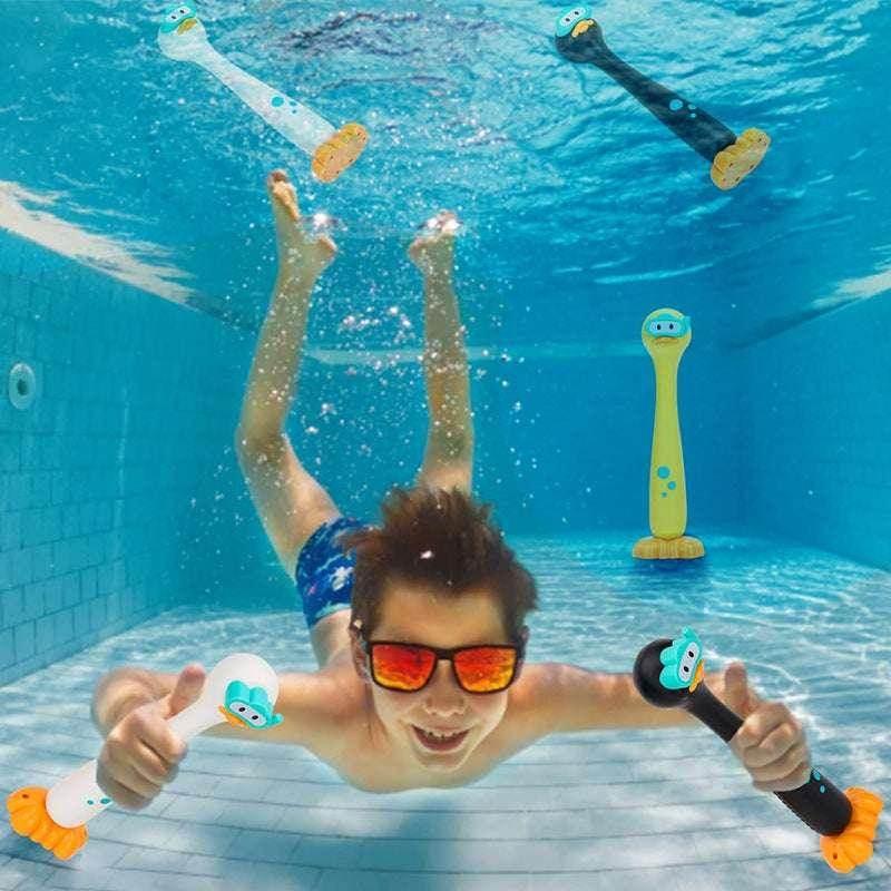 Swimming Pool Dive Toys Set – Kids Pool Games - ZA-Zola