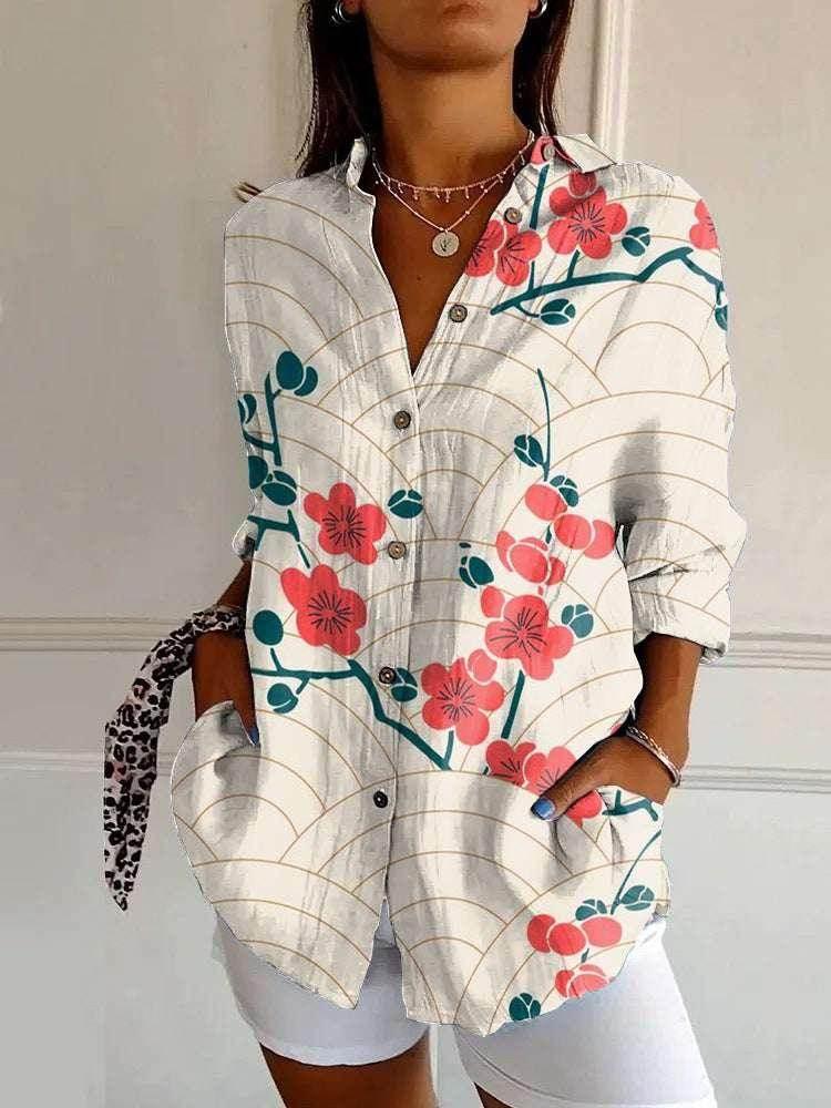 3D Floral Print Summer Shirt - S to 5XL | ZA-Zola - ZA-Zola