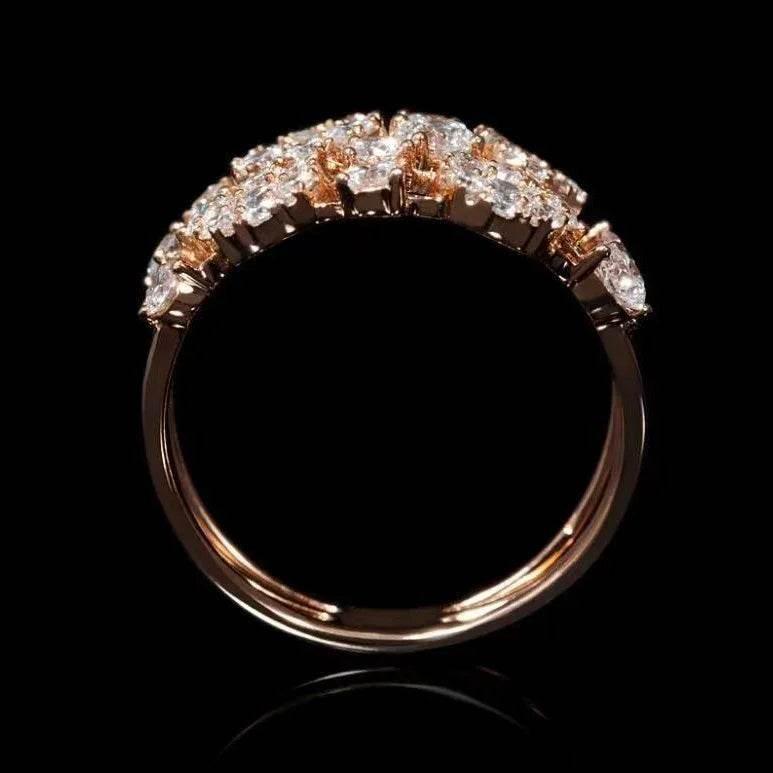 Retro Rose Gold Ring for Women – Simple & Stylish - ZA-Zola