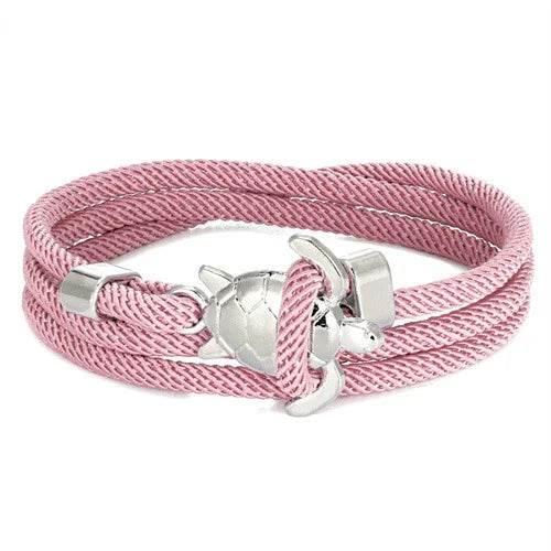 Turtle Rope Bracelet – Marine-Inspired Unisex Style - ZA-Zola