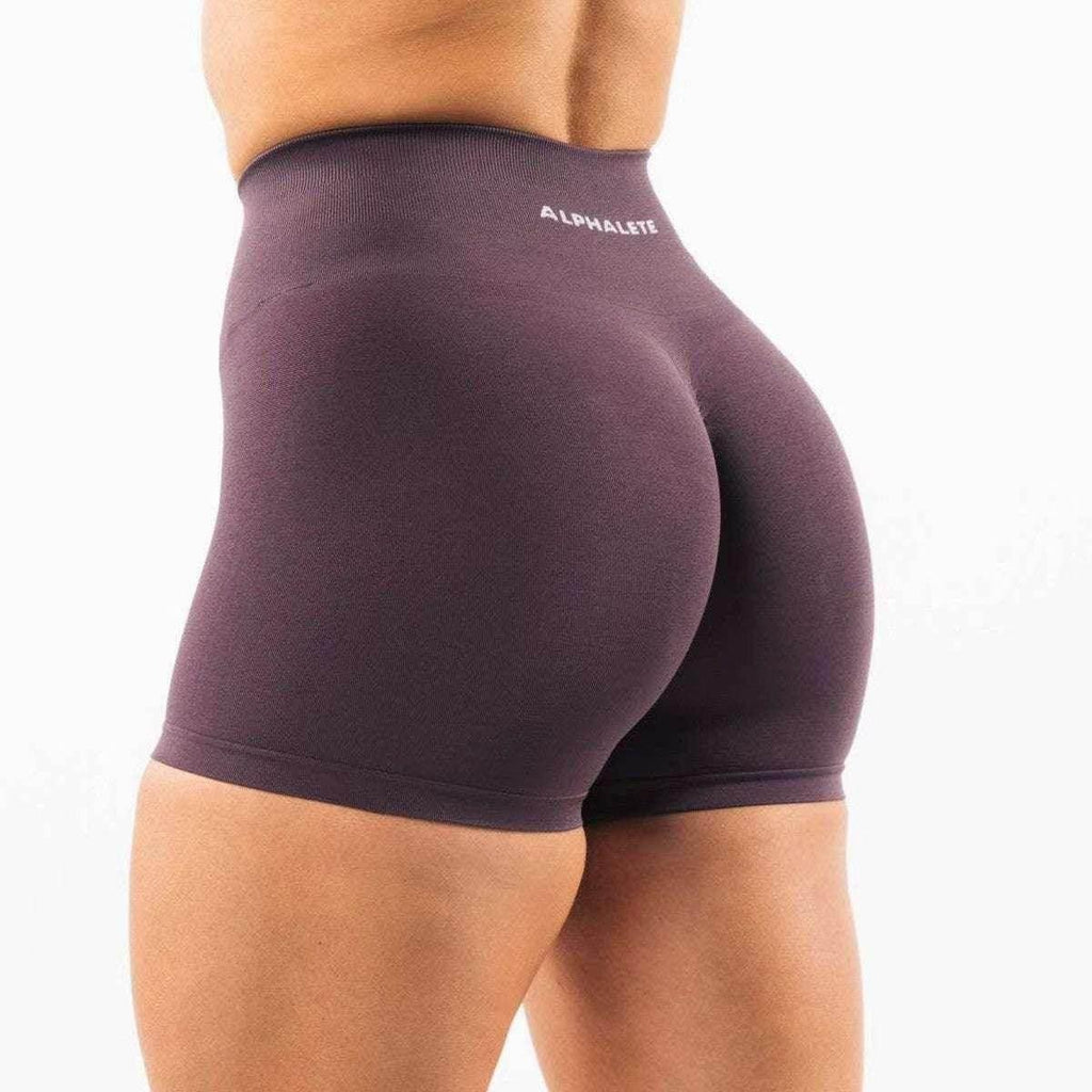 High-Waist Gym Shorts - Slimming & Moisture-Wicking - ZA-Zola
