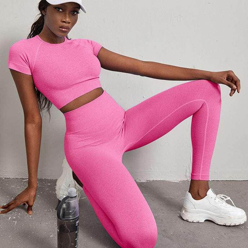 Quick-Dry Hip Lift Yoga Suit – High Waist & Sleek Fit - ZA-Zola