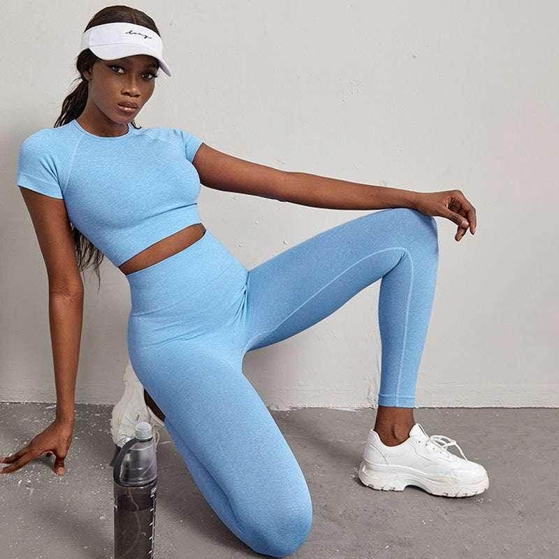 Quick-Dry Hip Lift Yoga Suit – High Waist & Sleek Fit - ZA-Zola