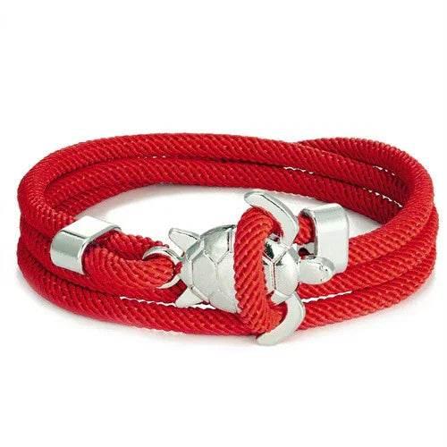 Turtle Rope Bracelet – Marine-Inspired Unisex Style - ZA-Zola