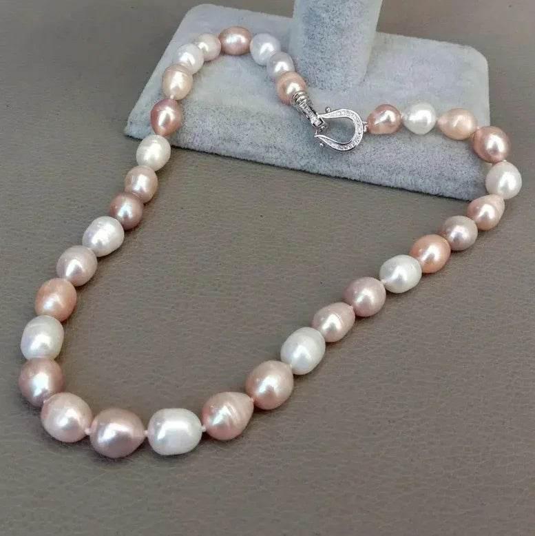 Freshwater Pearl Irregular Necklace – Elegant Shine - ZA-Zola