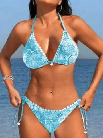 Women's Bikini Split Swimsuit | Colorful & Stylish - ZA-Zola