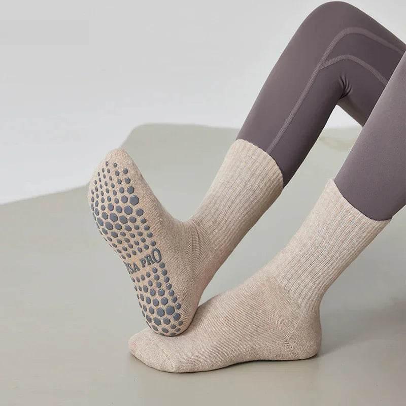 Fashionable Middle Sports Yoga Socks for Kids & Women - ZA-Zola