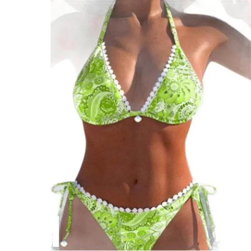 Women's Bikini Split Swimsuit | Colorful & Stylish - ZA-Zola