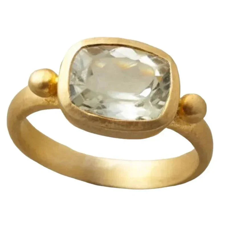 Unisex Geometric Heavy Style Gold Ring – INS Style - ZA-Zola