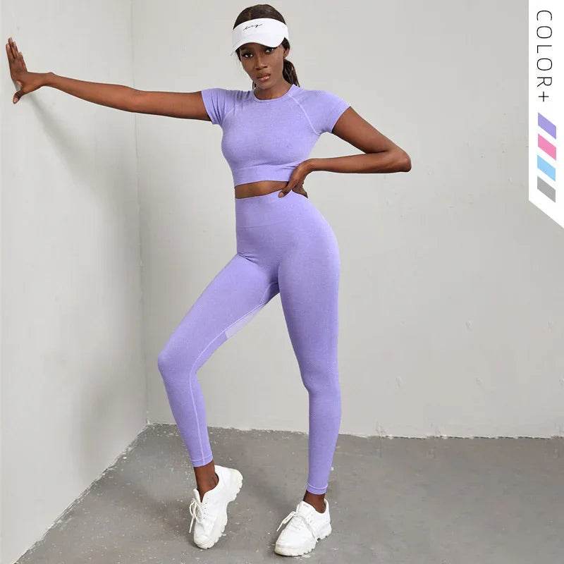 Quick-Dry Hip Lift Yoga Suit – High Waist & Sleek Fit - ZA-Zola