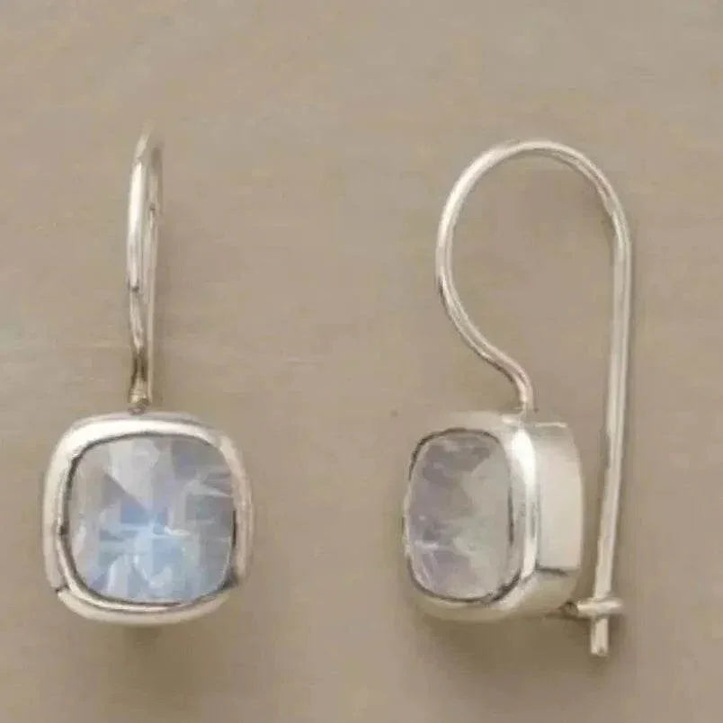 Minimalist Silver Zircon Stud Earrings for Women - ZA-Zola
