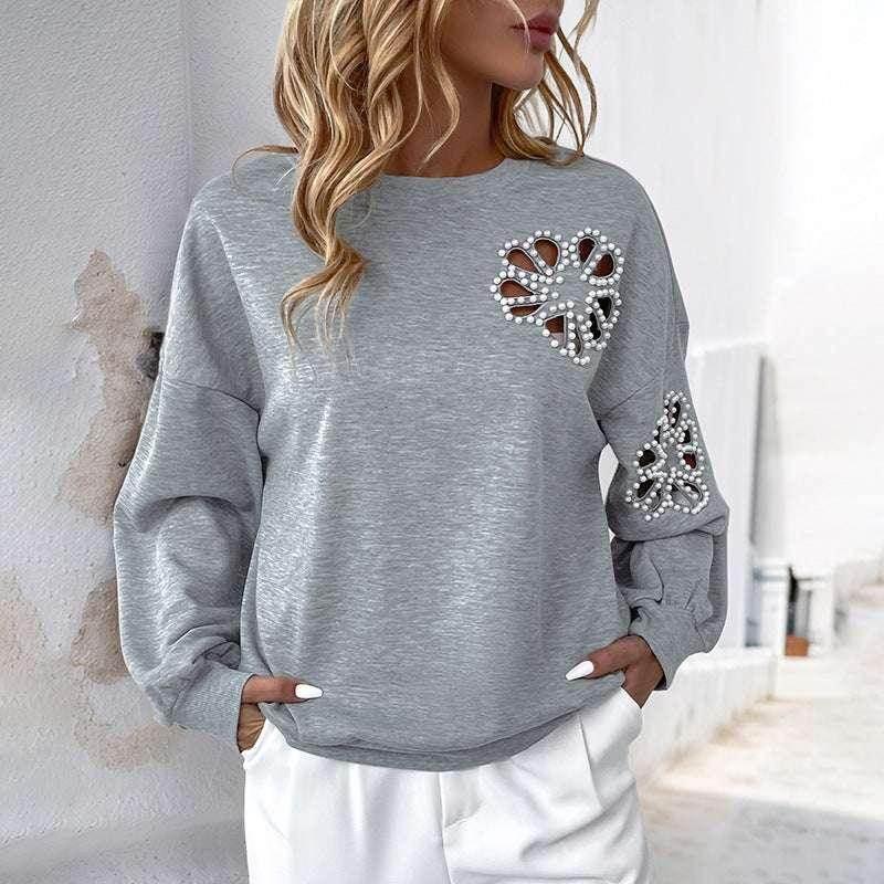Casual Hollow Out Cotton Sweater for Women - ZA-Zola