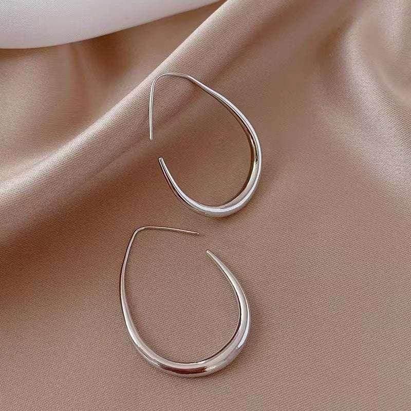 Retro Teardrop Earrings for Women – Gold & Silver - ZA-Zola