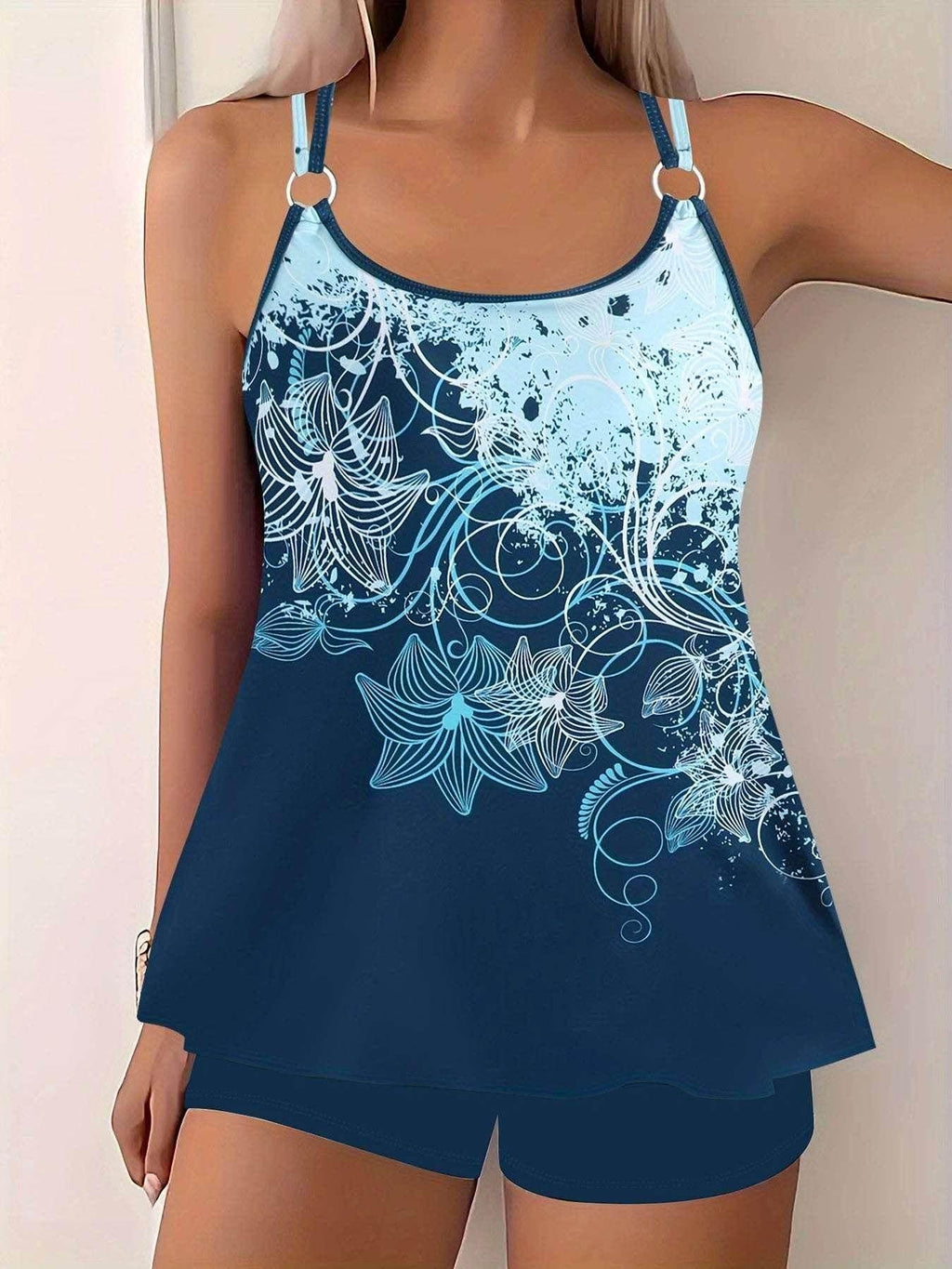 Women's Split Two-Piece Swimsuit – Vibrant & Sexy (S–5XL) - ZA-Zola