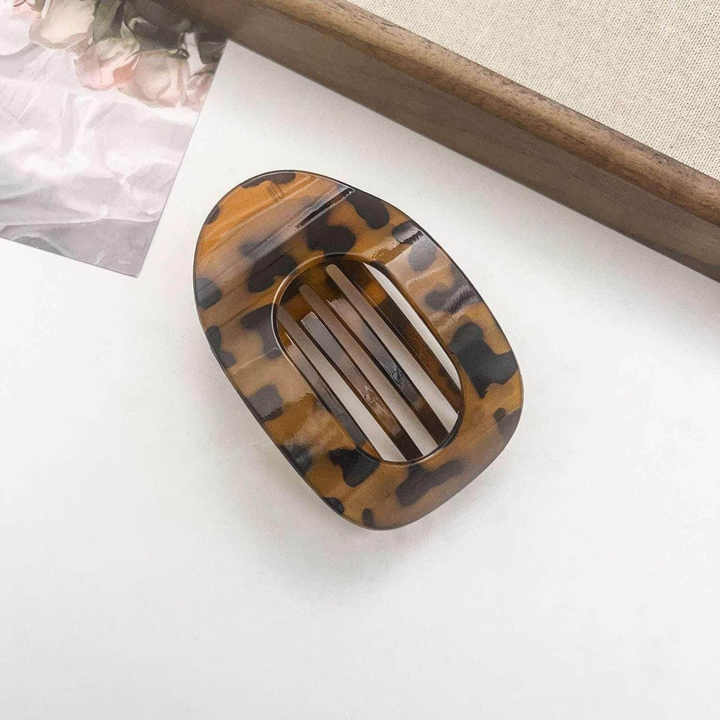 Oval Hair Claw Clips – Stylish Back Head Updo Hold - ZA-Zola