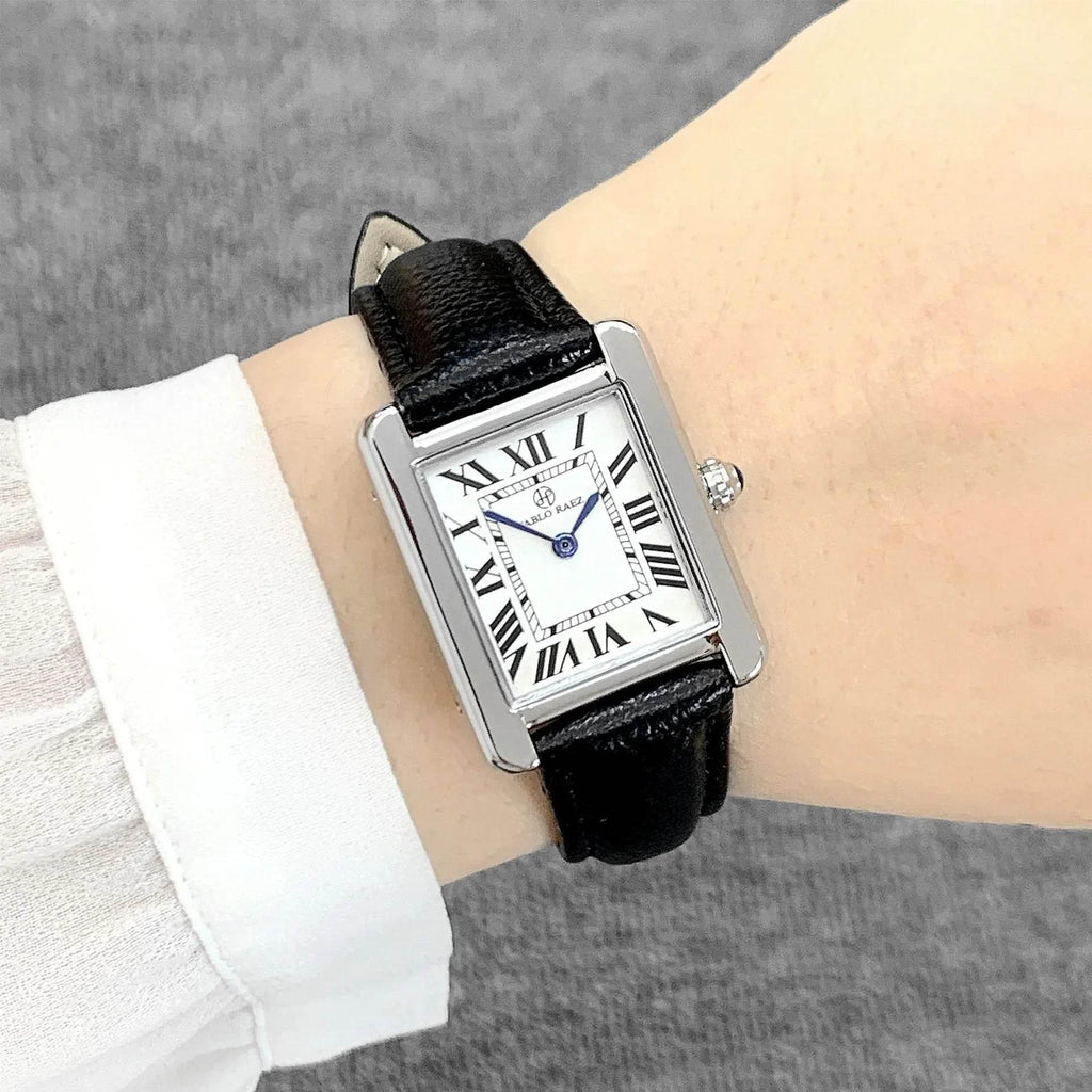 Women's Rectangular Dial Quartz Watch – Elegant & Durable - ZA-Zola