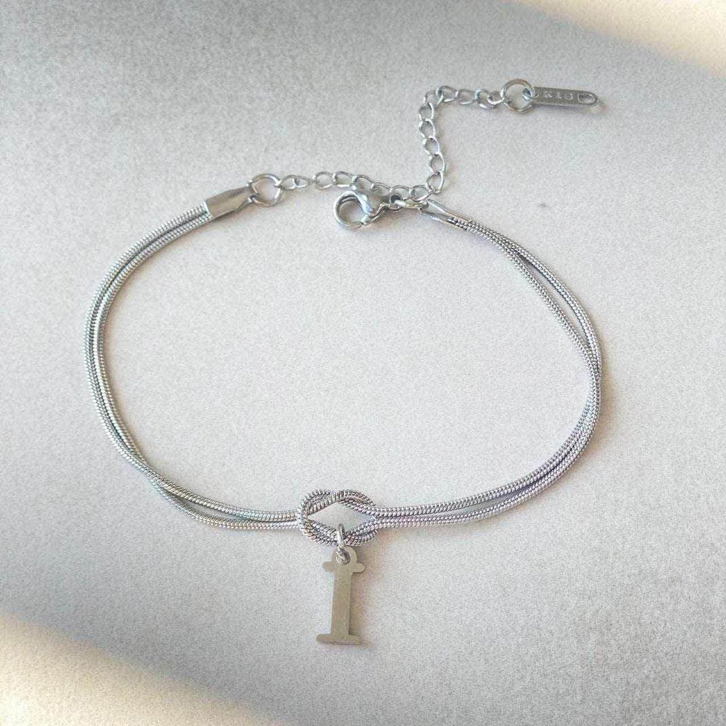 A-Z Love Knot Bracelets | Personalized Jewelry Gift - ZA-Zola