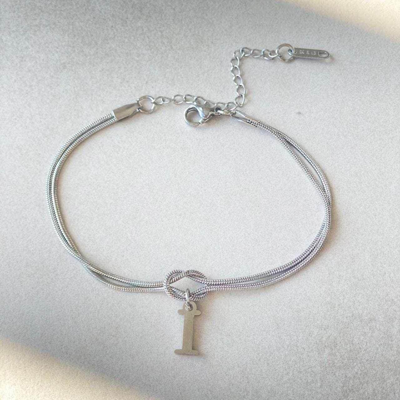 A-Z Love Knot Bracelets | Personalized Jewelry Gift - ZA-Zola