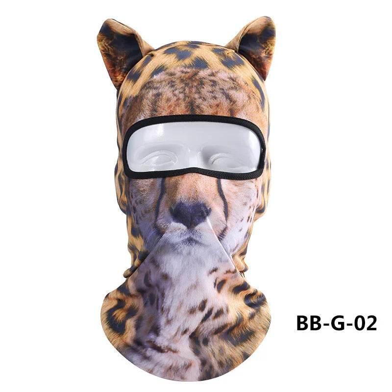 3D Animal Print Sun Protection Headgear Unisex - ZA-Zola