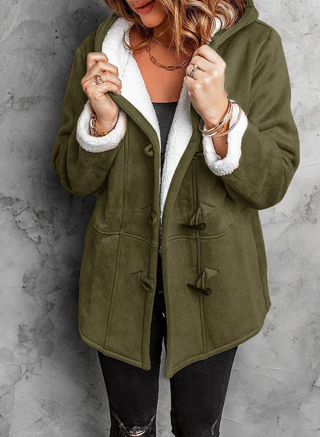 Women’s Mid-Length Windbreaker Coat – Warm Stylish Windproof Jacket - ZA-Zola