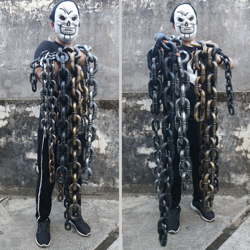 Halloween Fake Chain Toys | Haunted House Bar Decor