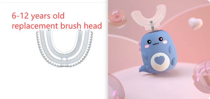 Children’s Electric Toothbrush 360° U-Shaped USB | ZA-Zola Kids - ZA-Zola