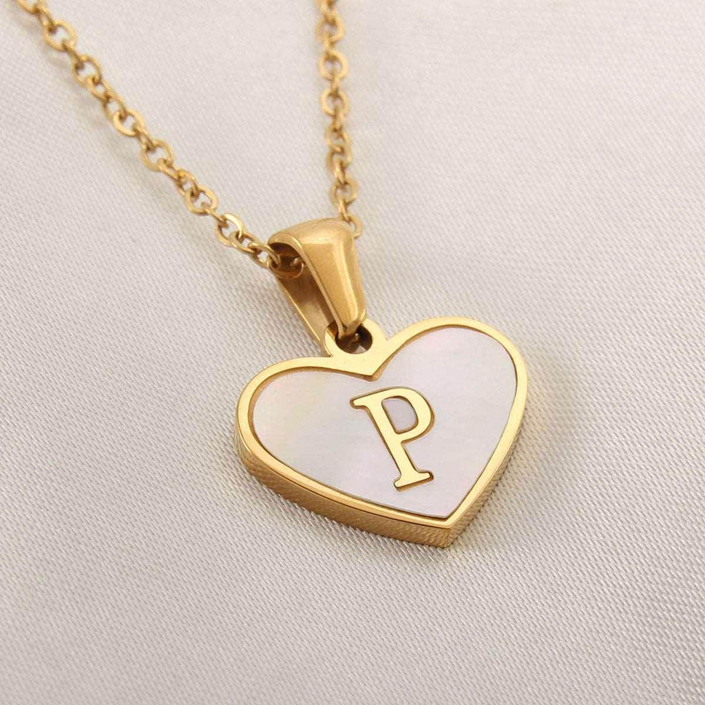 26 Letter Heart Necklace – Personalized Valentine's Gift - ZA-Zola