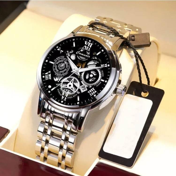 Men’s Waterproof Luminous Calendar Watch – Stylish & Durable - ZA-Zola