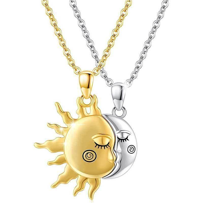 Shop 18K Magnetic Sun Star Necklace – Buy Now! - ZA-Zola