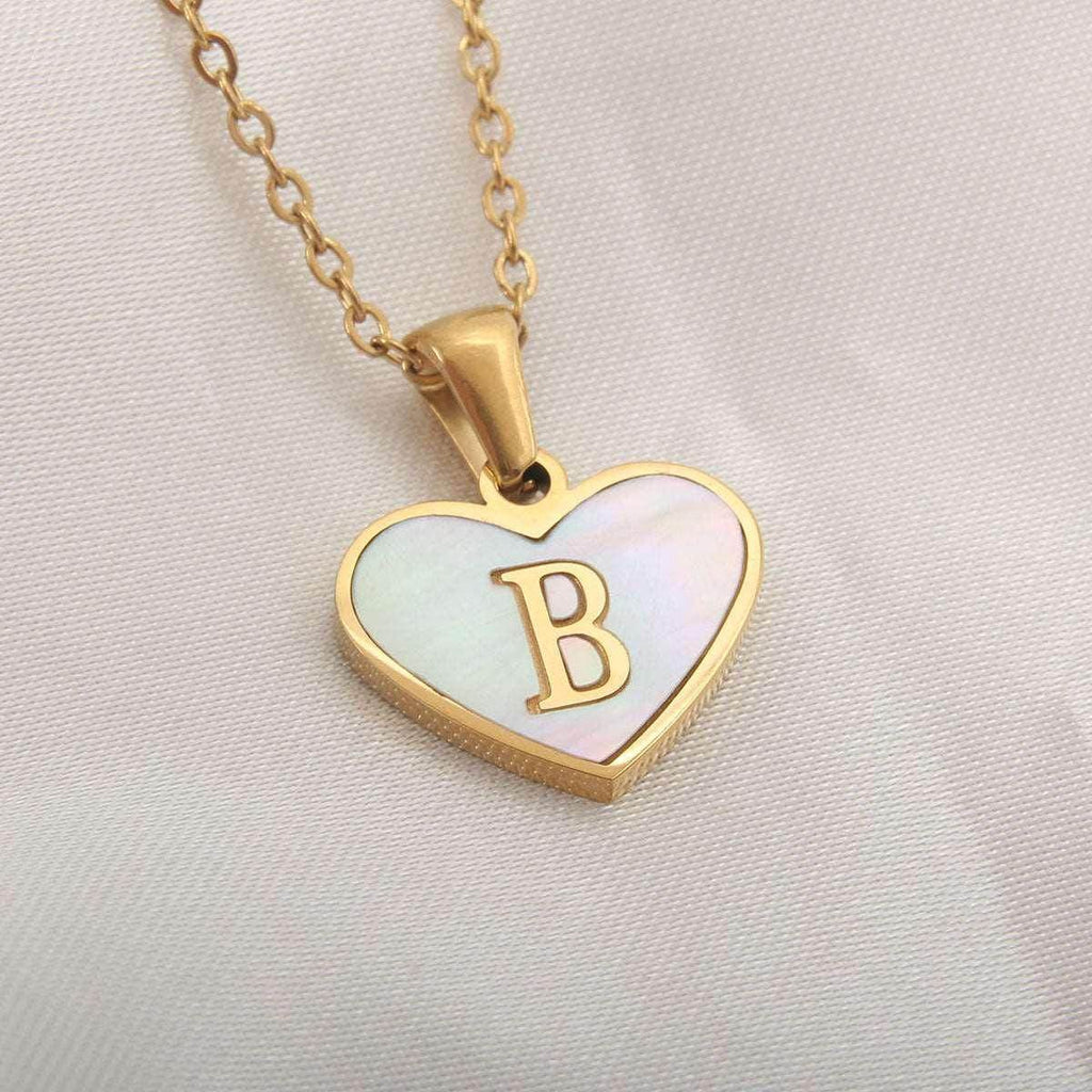 26 Letter Heart Necklace – Personalized Valentine's Gift - ZA-Zola