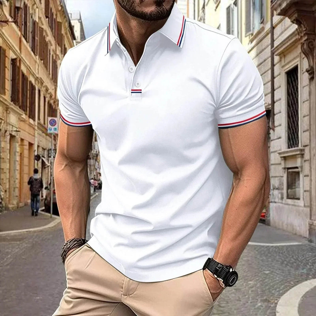 Business Pure Color T-Shirt for Men – Shop Now - ZA-Zola