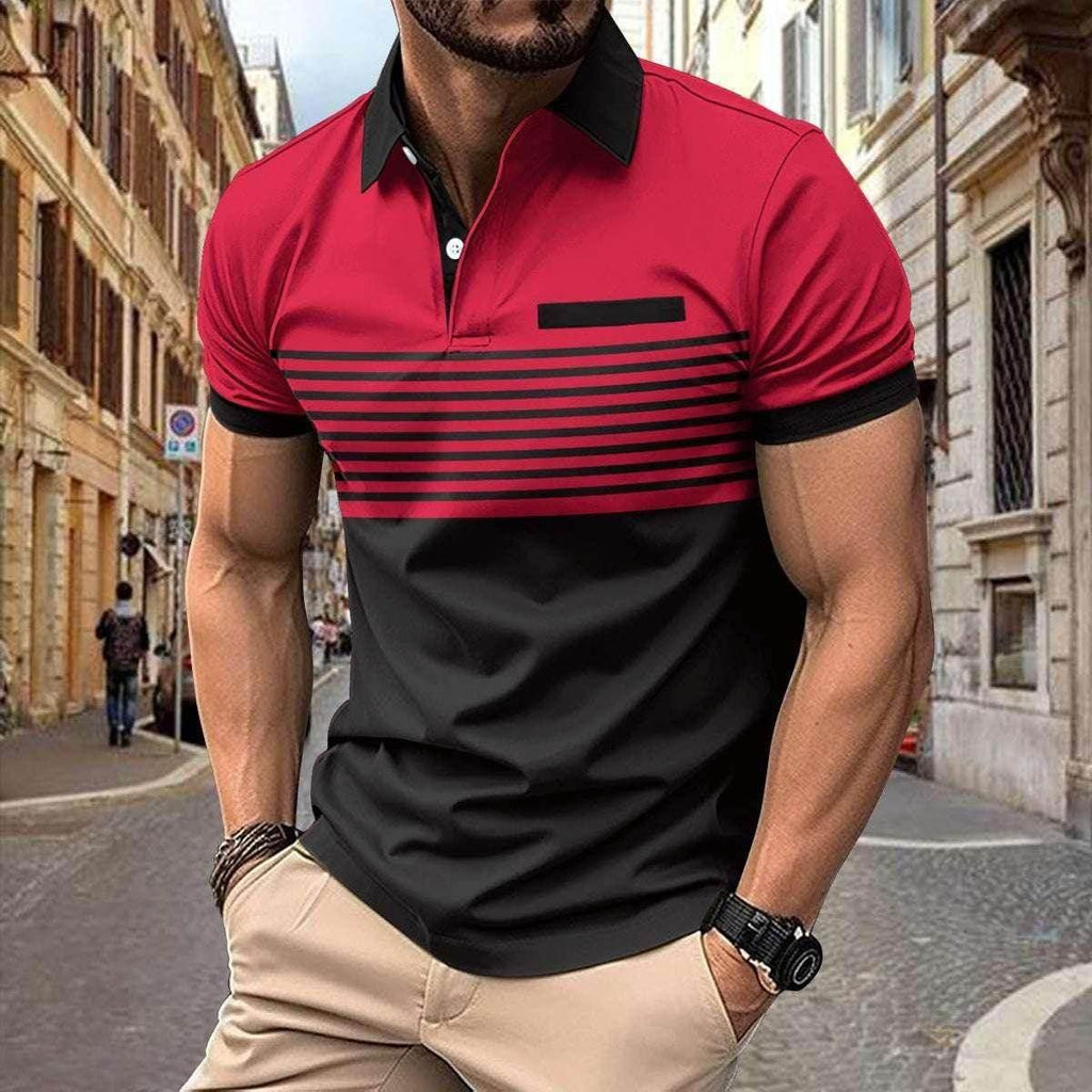 Men's Casual Striped Shirt – Shop Now for Style - ZA-Zola
