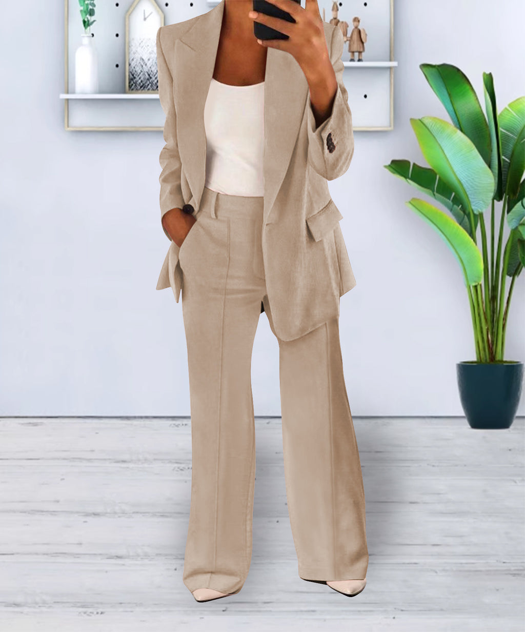 Stylish Japandi Casual Suit | Women Fashion