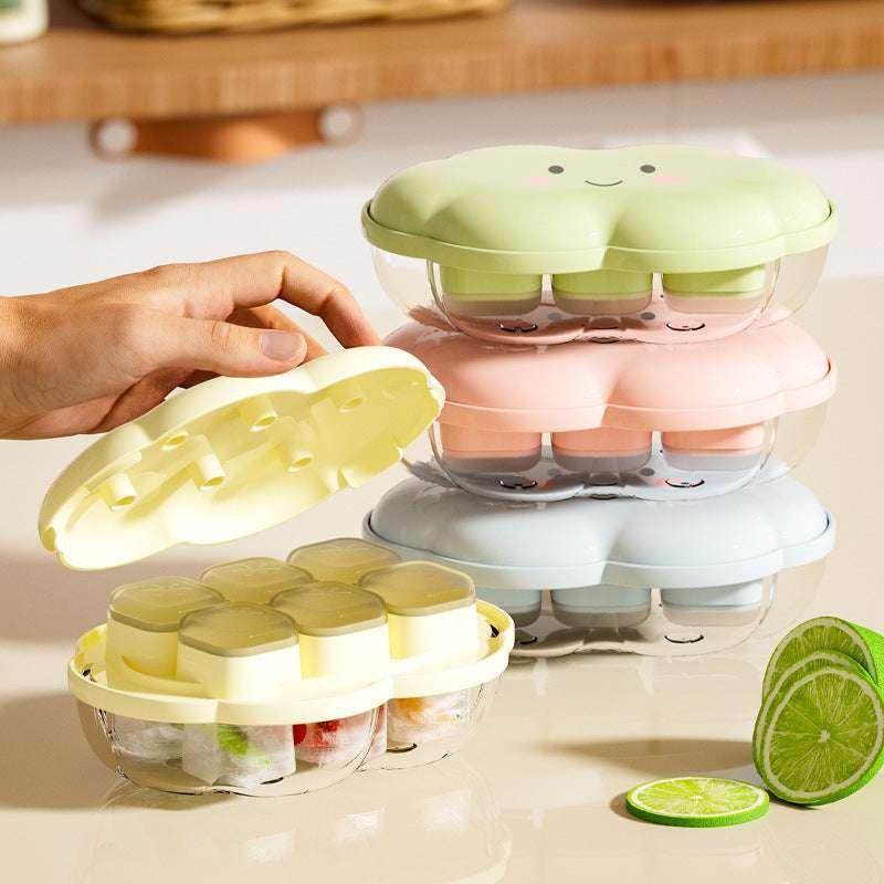 Cloud Press 6-Grid Mini Ice Cube Tray Mold - ZA-Zola