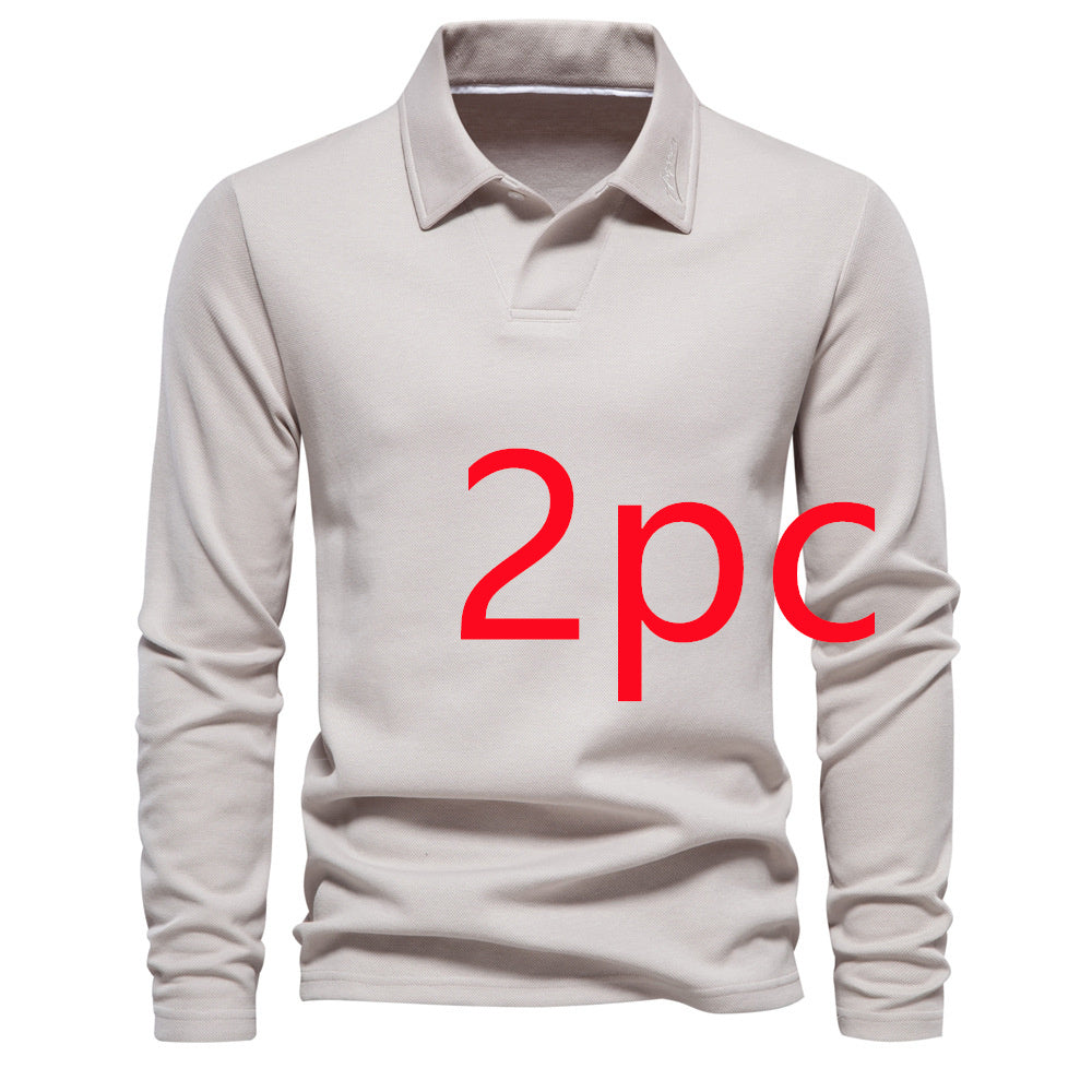 Men’s Long Sleeve Polo Shirt Casual | ZA-Zola