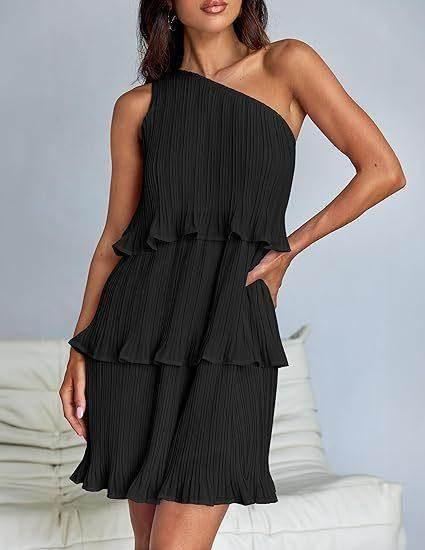 Layered Hem Sleeveless Dress – Summer Chic Look - ZA-Zola