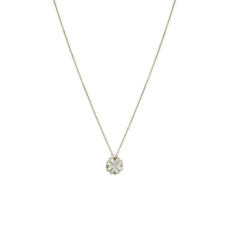 Heart Pendant – Magnetic Four-Leaf Clover Necklace - ZA-Zola