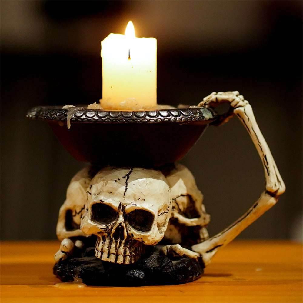 ZA-Zola Halloween Ghost Candle Storage Tray - ZA-Zola