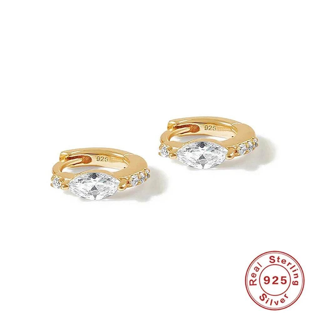 Women’s Sterling Silver Round Earrings - Shop Now! - ZA-Zola
