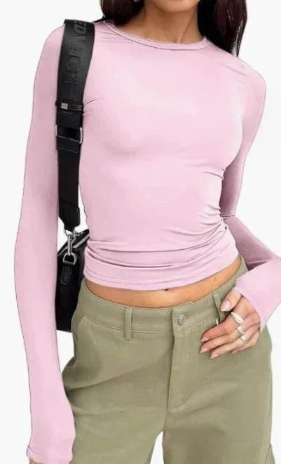 Slim Long Sleeve Pullover – S–L | ZA-Zola - ZA-Zola