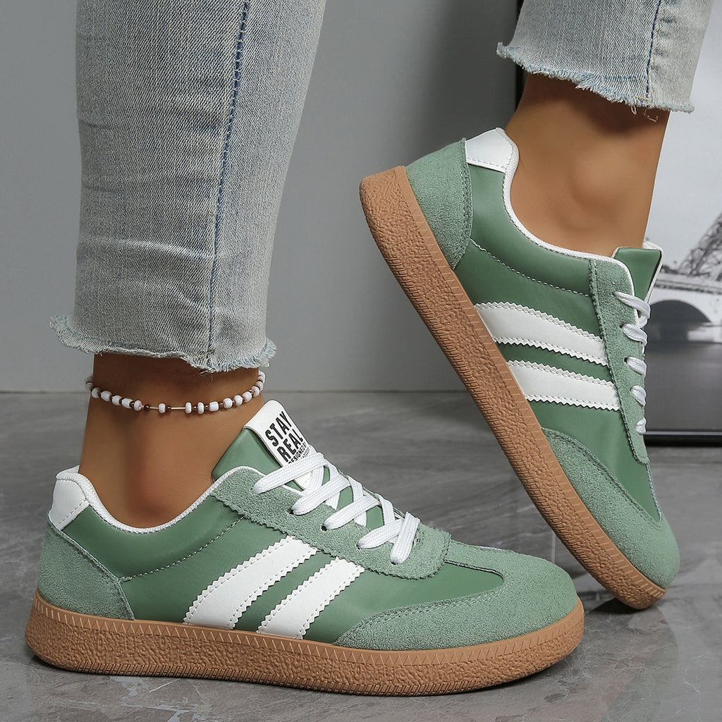 Women’s White Casual Sneakers Breathable Sporty Shoes