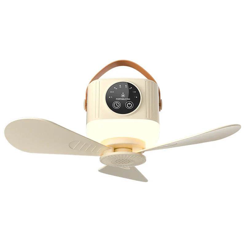 USB Camping Ceiling Fan with Light – Portable - ZA-Zola