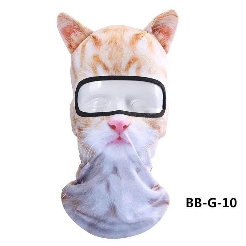 3D Animal Print Sun Protection Headgear Unisex - ZA-Zola