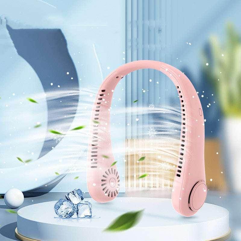 Bladeless Rechargeable Neck Fan – Hands-Free Cool - ZA-Zola