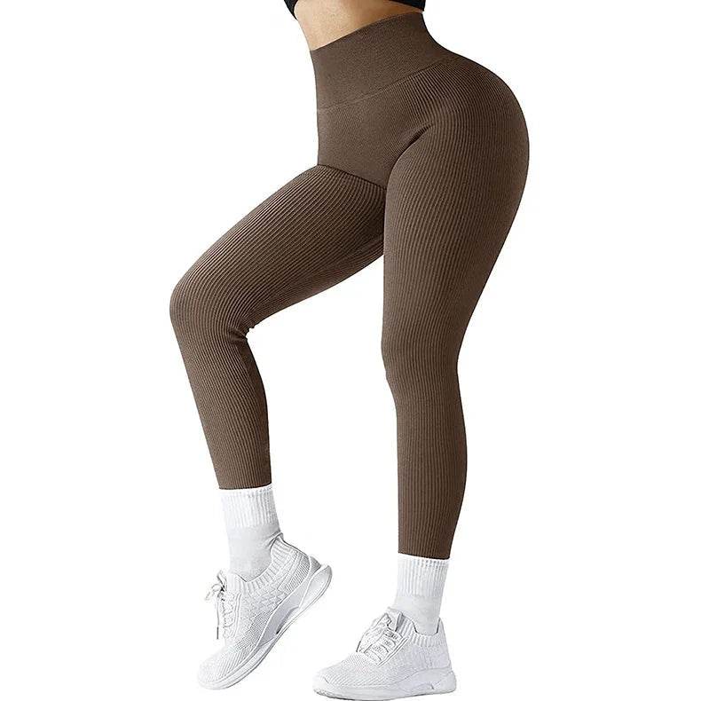High Waist Seamless Leggings – Women’s Yoga Fitness Pants - ZA-Zola