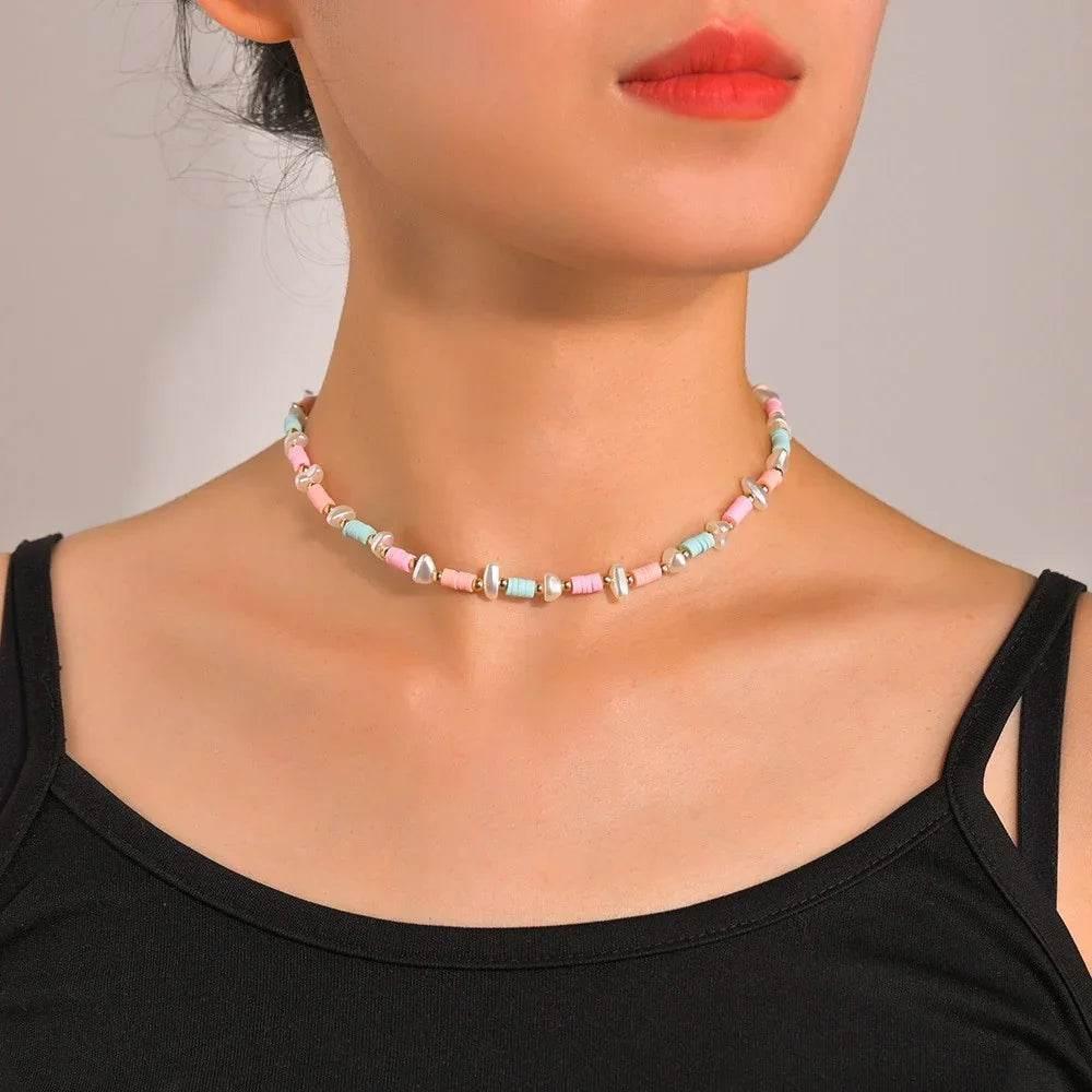 Shop Bohemian Ocean Turquoise Necklace – Starfish Charm - ZA-Zola