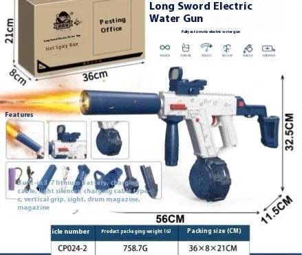M416 Fire-Breathing Electric Water Gun Toy - ZA-Zola