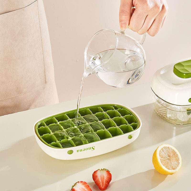 Food Grade Ice Tray with Lid – Press and Release Mold - ZA-Zola